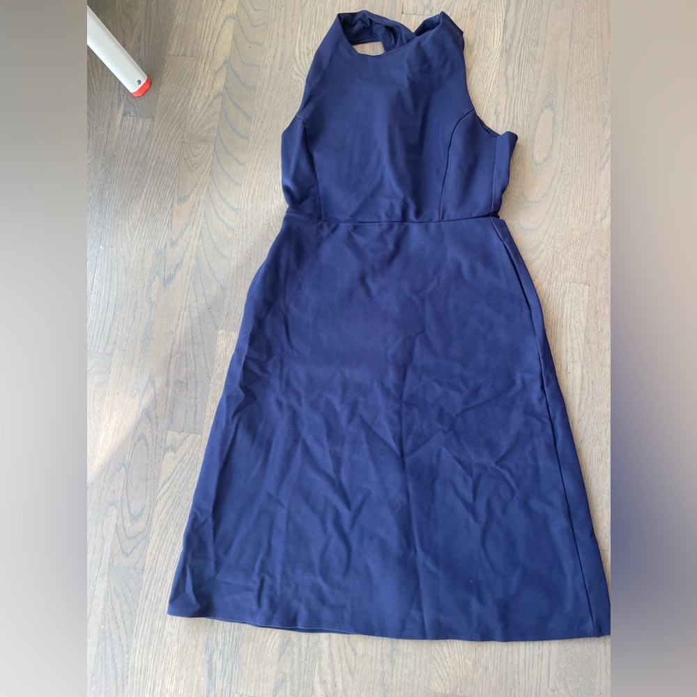 Banana republic cross back dress